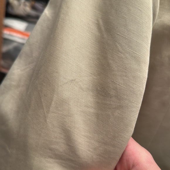 LIKE NEW Brooks Brothers 1818 Fitzgerald Tan Cotton Linen Sport Coat - Picture 5 of 5